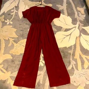 LULUS wide leg jumper